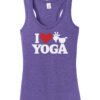 Womens Tank Top - I Love Goat Yoga - Image 3