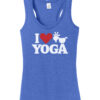 Womens Tank Top - I Love Goat Yoga - Image 2